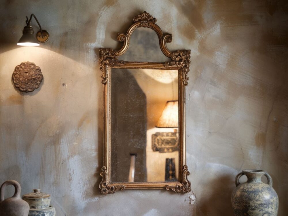 Lustro w klasycznym stylu