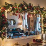 dekoracje na lustrze