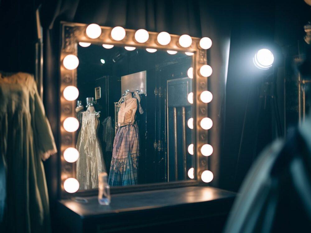 dressing room mirror