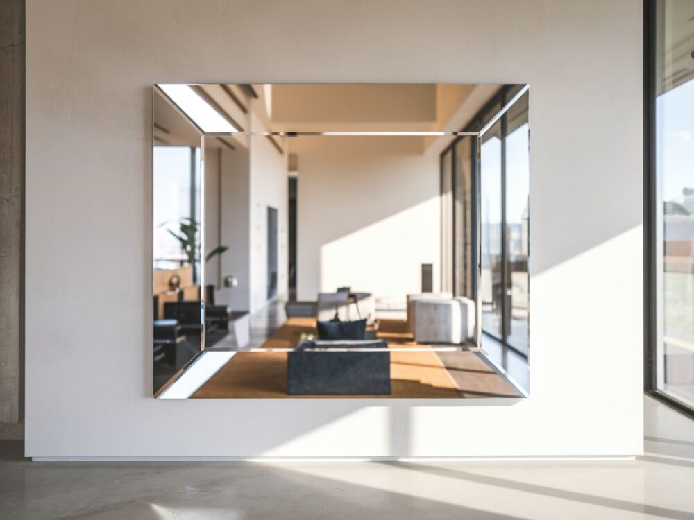 duże lustro akrylowe