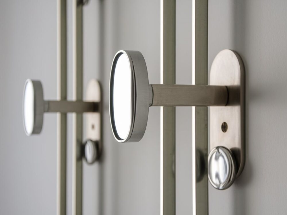 elementy montażowe do lustra