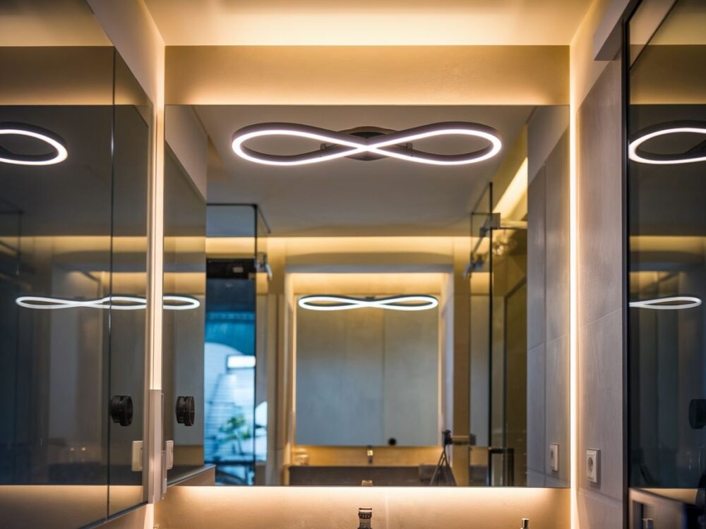 minimalistyczne oświetlenie