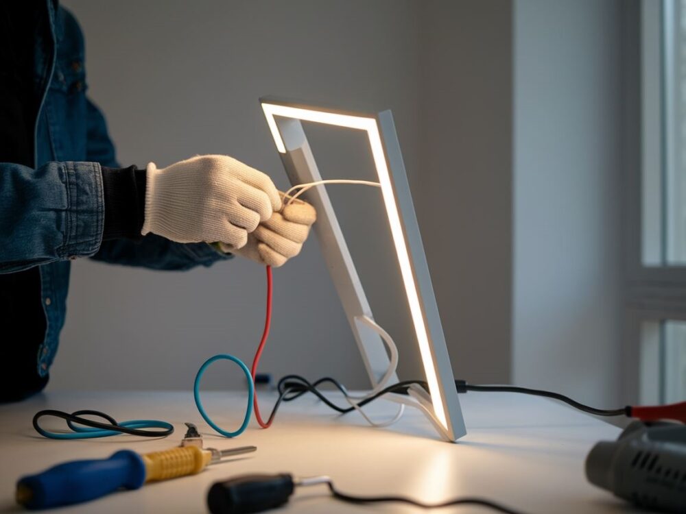 narzędzia do montażu LED