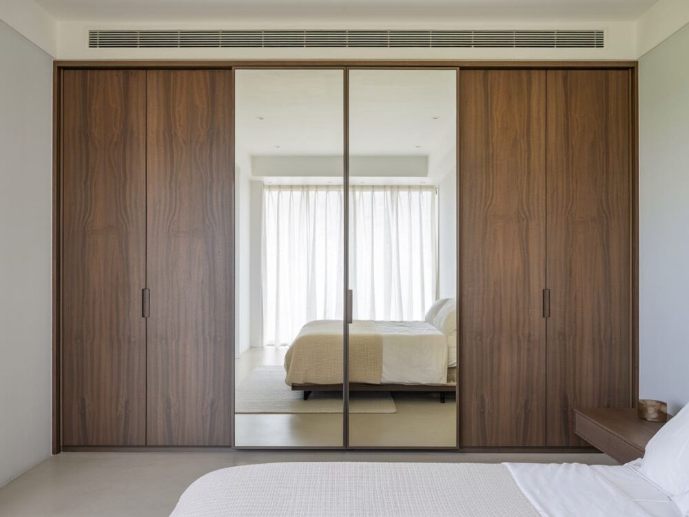 nowoczesna szafa wenge