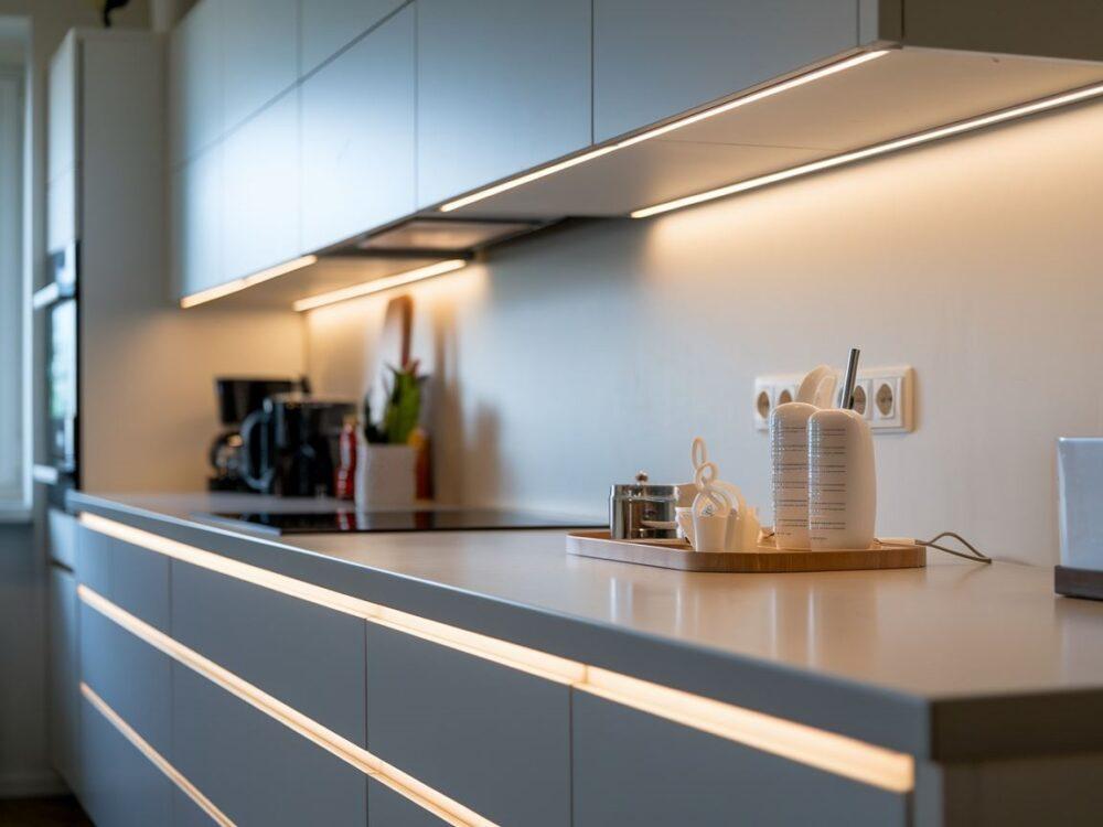 oświetlenie podszafkowe kuchnia