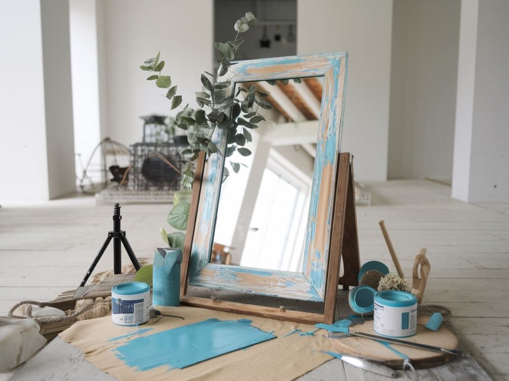 pomysły na stare lustro