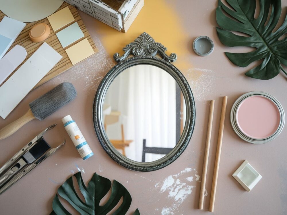 upcykling starego lustra