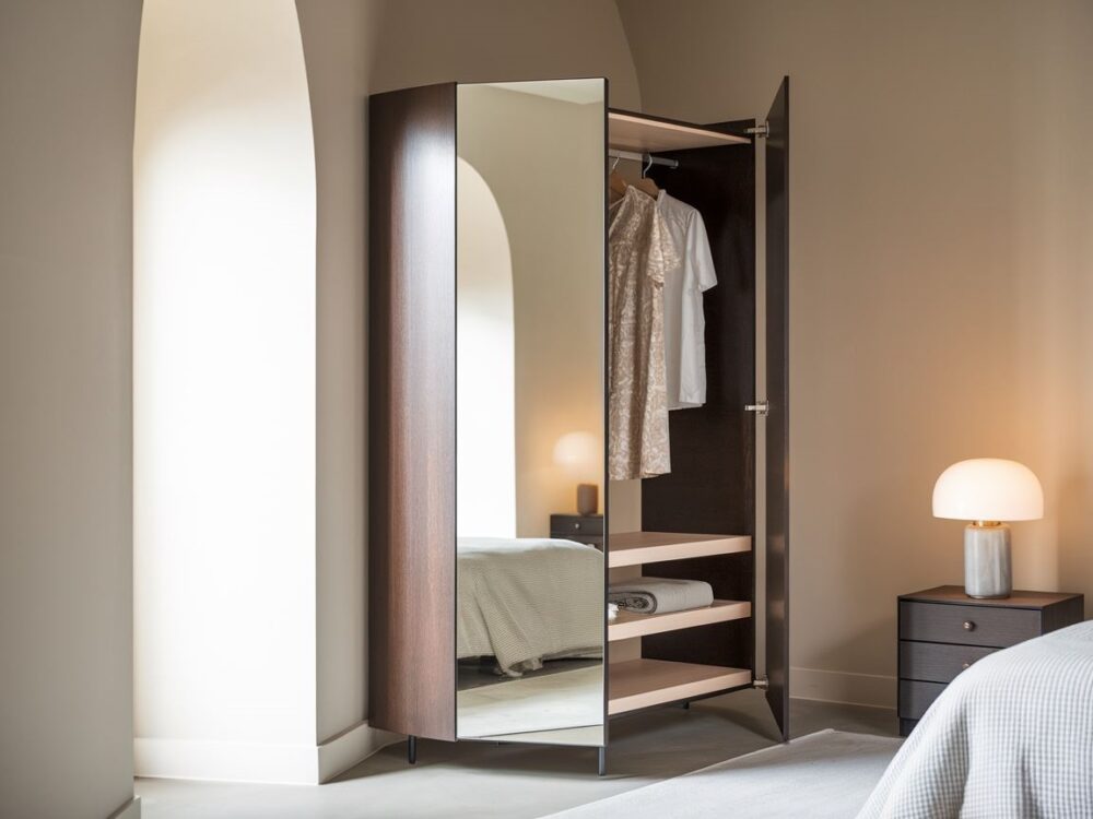 wenge meble do sypialni